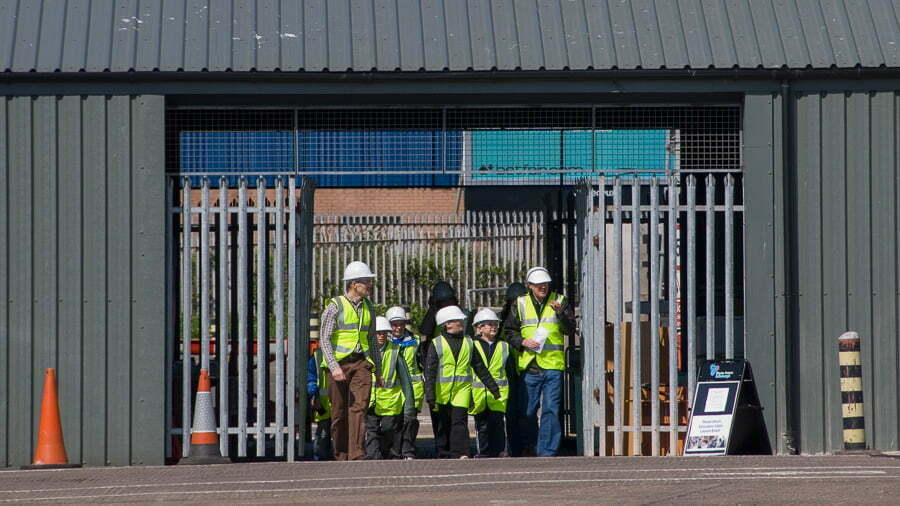 Seafield Waste Aware cabin launch, 2007