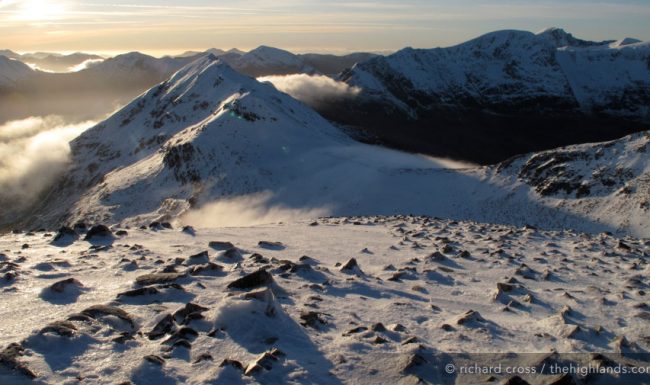 Sgurr Choinnich Mor and the Mamores