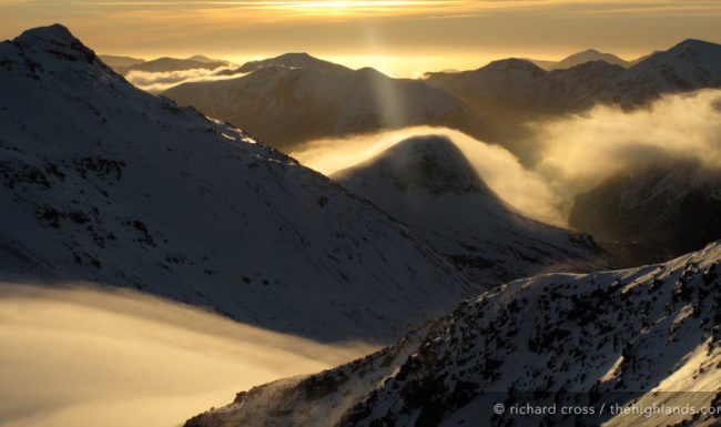Sgurr Choinnich Mor and the Mamores