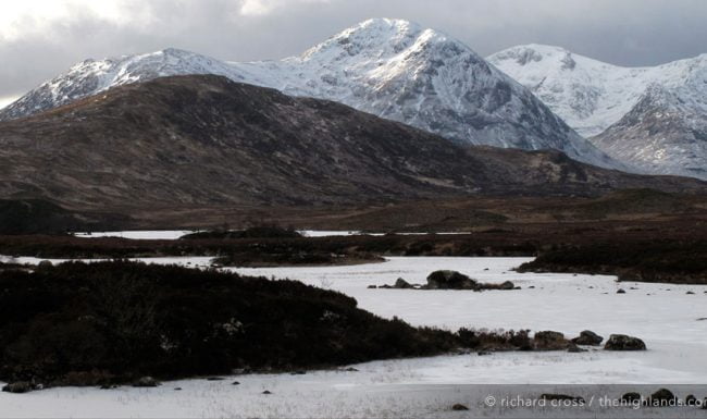 Lochan na h-Achlaise and the Black Mount
