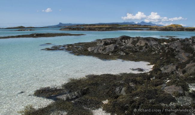 Eigg & Rhum from Sgeir an Fheoir