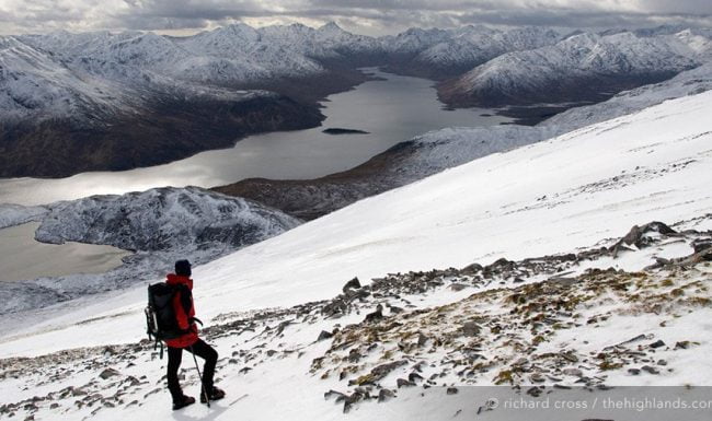 Loch Quioch from Spidean Mialach