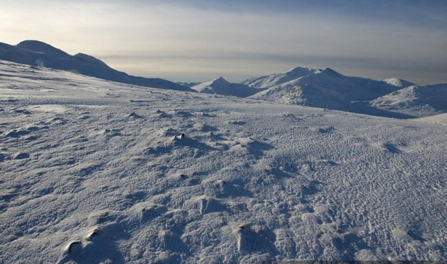 Meall Cian Dearg and the Grey Corries
