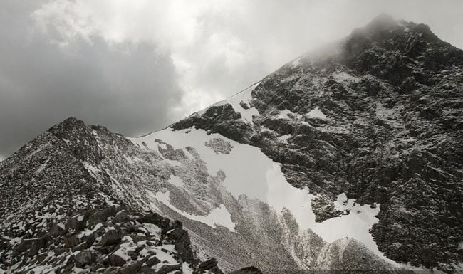 Ben Nevis, Carn Mor Dearg arete