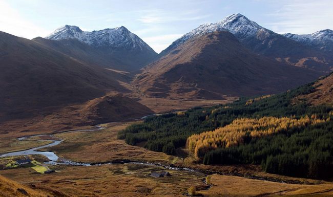 Glendessary with Streap and Sgurr Thuilm