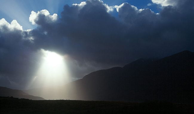 Cloud burst at Badrallach