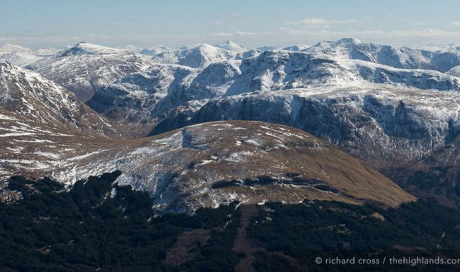 Ben Lui from Sgurr Bhan