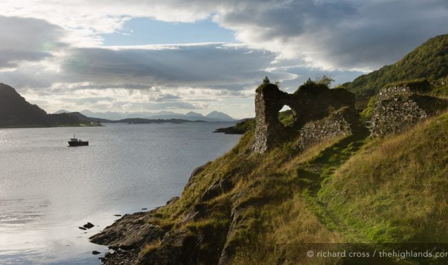 Strome Castle and the Isle of Skye