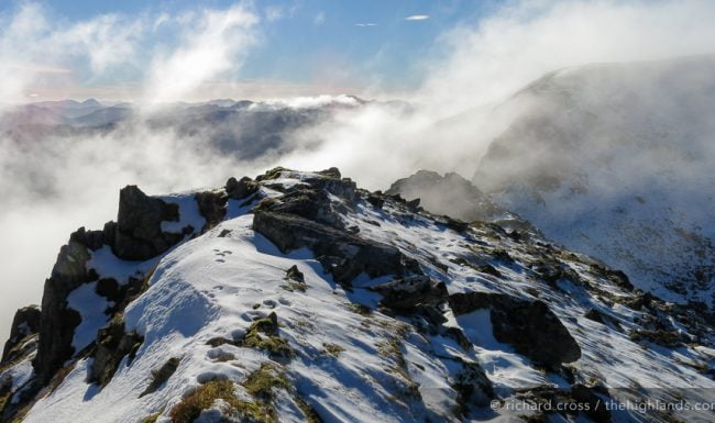 Summit of Sgurr nan Creathreamhnan