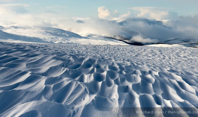 Sculpted snow, The Fara