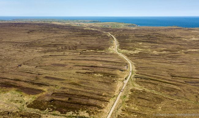 Peat cutting, Ness