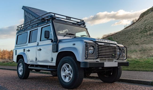 Landrover Camper Van