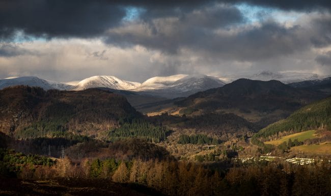Pass of Killiekrankie and Beinn a’Ghlo